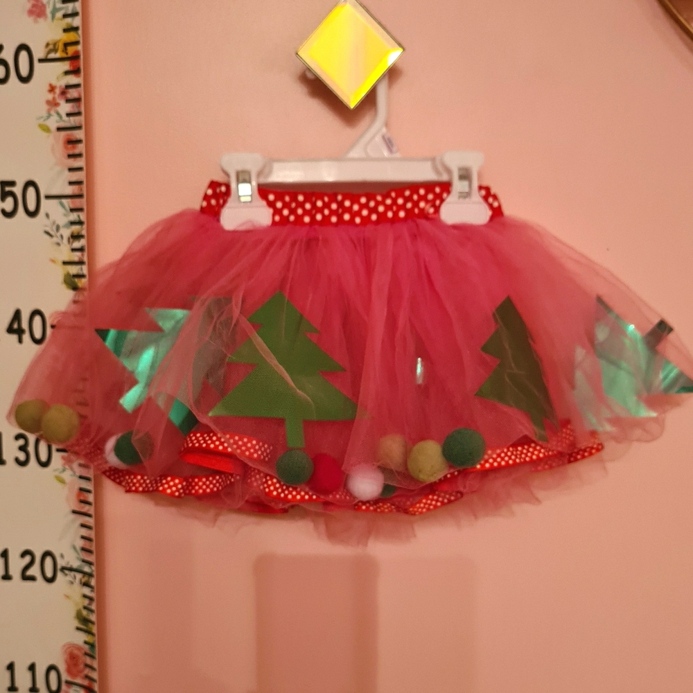 Mud Pie Christmas Tutu for Infant girls